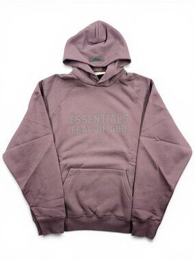 Essentials Fear of God Hoodie Plum XS